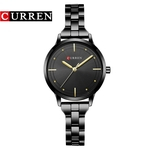 CURREN 9019 Ladies Watch A?o Belt rel¨®gio de quartzo Assista Waterproof