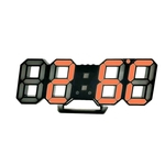 3D Digital LED Clock Electronic Display Rel¨®gio USB plug Rel¨®gio Stereo Rel¨®gio