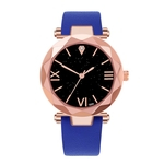 D04-C Charming macia PU Leather Assista Mulheres Moda Relógios Quartz Relógio de pulso