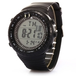 Data Moda Masculina LED Digital Esporte Militar Rubber rel¨®gio de quartzo Rel¨®gio Waterproof