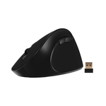 Delux M618Se mouse sem fio 2.4G 6 Bot?es 1600 dpi Ergonomic Vertical Escrit¨®rio Computer Mouse Mouse ¨®ptico USB para PC port¨¢til