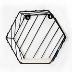 Design simples moderno Hanging armazenamento prateleira de ferro rack Acabamento de Ouro de Cozinha Casa de banho