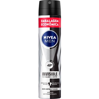 Desodorante Black & White Masculino Nivea 150+50ml