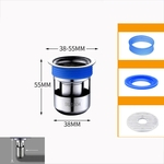 Amyove Lovely gift Desodorante em aço inoxidável Núcleo de drenagem de piso Selo de águas profundas U-tipo Banheiro Banheiro Esgoto Núcleo de drenagem