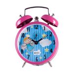 Despertador Mecanico Infantil Pink Escuro Decorativo 2229