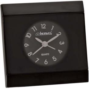 Despertador Quartz Preto 10x10x5