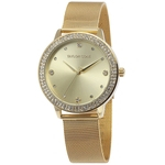 DETC020 Mulheres Moda Elegante Casual Alloy Quartz de pulso Assista