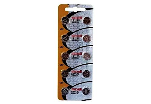 Dez Baterias Pilha Maxell Lr1120 Bateria Relógio Original