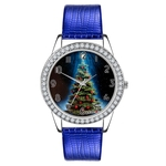 Dial K136-x Women Watch Pu Pulseira De Couro De Natal Quartz Assista