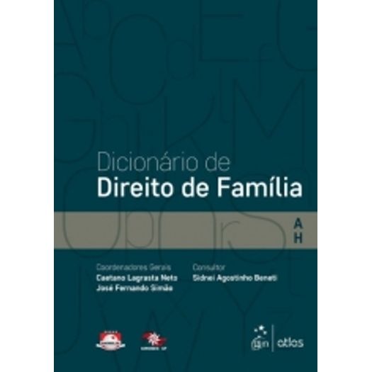 Dicionario de Direito de Familia - Vol 1 - Atlas