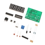 DIY Placa De Circuito PCB Digital LED Kits De Alarme De Relógio Eletrônico Set 4 Dígitos
