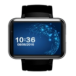 DM98 2.2" para o Android para OS 3G Smartwatch Telefone Dual Core