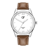 Dos homens rel¨®gio de pulso de luxo rel¨®gios Quartz Rel¨®gio de a?o inoxid¨¢vel Casual Assista