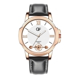 Dos homens rel¨®gio de pulso de luxo rel¨®gios Quartz Rel¨®gio de a?o inoxid¨¢vel Casual Assista