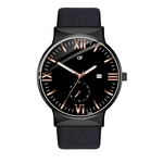 Dos homens rel¨®gio de pulso de luxo rel¨®gios Quartz Rel¨®gio de a?o inoxid¨¢vel Casual Assista