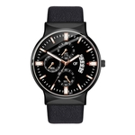 Dos homens rel¨®gio de pulso de luxo rel¨®gios Quartz Rel¨®gio de a?o inoxid¨¢vel Casual Assista