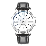 Dos homens rel¨®gio de pulso de luxo rel¨®gios Quartz Rel¨®gio de a?o inoxid¨¢vel Casual Assista