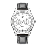 Dos homens rel¨®gio de pulso de luxo rel¨®gios Quartz Rel¨®gio de a?o inoxid¨¢vel Casual Assista