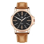 Dos homens rel¨®gio de pulso de luxo rel¨®gios Quartz Rel¨®gio de a?o inoxid¨¢vel Casual Assista