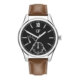 Dos homens rel¨®gio de pulso de luxo rel¨®gios Quartz Rel¨®gio de a?o inoxid¨¢vel Casual Assista