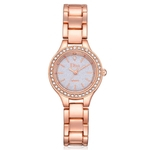 DS029 Rose Gold Silver White rel¨®gio de quartzo exclusivo artesanal preciso tempo