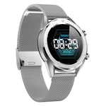 DT28 Saúde Monitoramento Análise do sono Smart Touch + Botão Pulseira inteligentes Sports Watch para IOS / Android