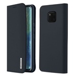 DUX Ducis Para Huawei MATE 20 pro luxo de couro genuíno magnético flip tampa da caixa protetora completa com slot para cartão Bracket