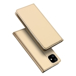 DUX Ducis para Iphone 11 R 2019 Solid Color Leather atração magnética bolsa protectora com Suporte Slot para cartão
