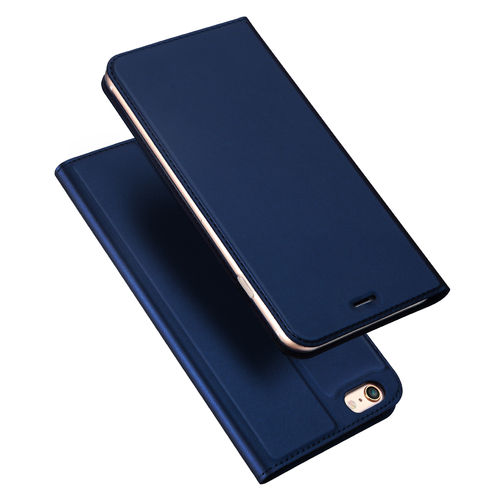 DUX Ducis Para iPhone 5 / 5S / SE couro bolsa protectora com suporte Slot para cartão