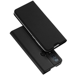 DUX Ducis para Moto uma ação Pure Color Magnetic couro atração Protective caso de telefone celular tampa do telefone com suporte Slot para cartão