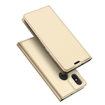 DUX Ducis Para Xiaomi 8 Couro Telefone protecção com placa de suporte de entalhe