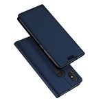 DUX Ducis Para Xiaomi 8 Couro Telefone protecção com placa de suporte de entalhe