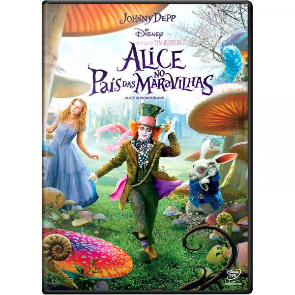 DVD - Alice no País das Maravilhas - Sonopress