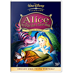 DVD Alice no País das Maravilhas