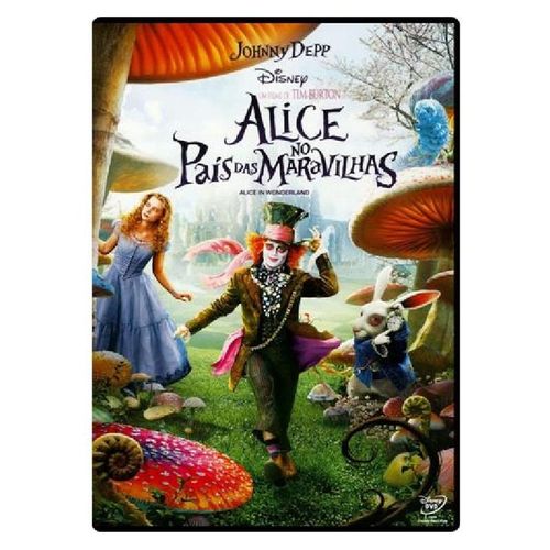 DVD Alice no País das Maravilhas