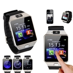 DZ09 relógio inteligente com câmera Bluetooth Suporte relógio de pulso SIM TF Smartwatch para iOS Android Phones