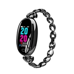 E68 mulheres colar protetor impermeável Watch Pulseira Sport 100mah