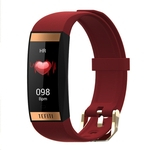 E78 inteligente Pulseira IP68 Waterproof Pressão Esporte saudável sono Sangue Heart Rate Monitoramento Bracelet