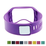 Eastvita venda quente nova substituição pulseira cinta pulseira para samsung galaxy gear s sm-r750 pulseira aniversário melhor preço presente roxo