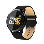 Ecrã a cores Q8 Smart Watch pulseira relógio desportivo de monitoramento da frequência cardíaca