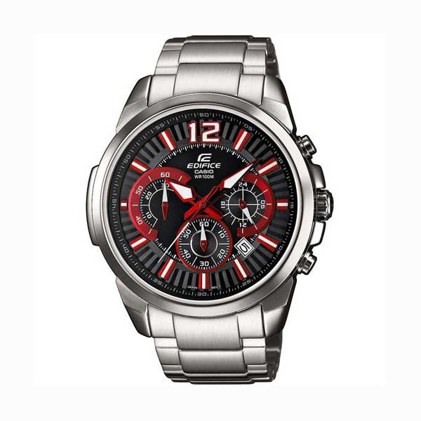 Efr-535zd-1a4vudf Casio Edifice Masc Aco Det Vermelho