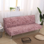 Elastic Estações Universal Plush Sofá-cama tampa dobrável do assento Slipcover Couch Protector