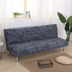 Elastic Estações Universal Plush Sofá-cama tampa dobrável do assento Slipcover Couch Protector