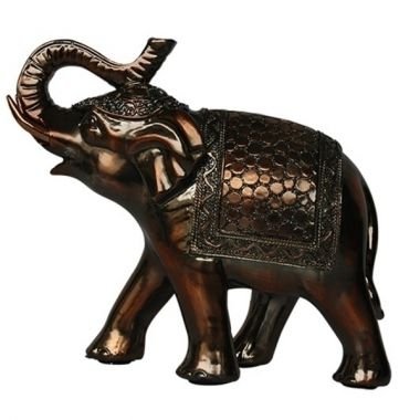 Elefante Decorativo de Resina - 18.5x7x15 Cm - Btc Decor