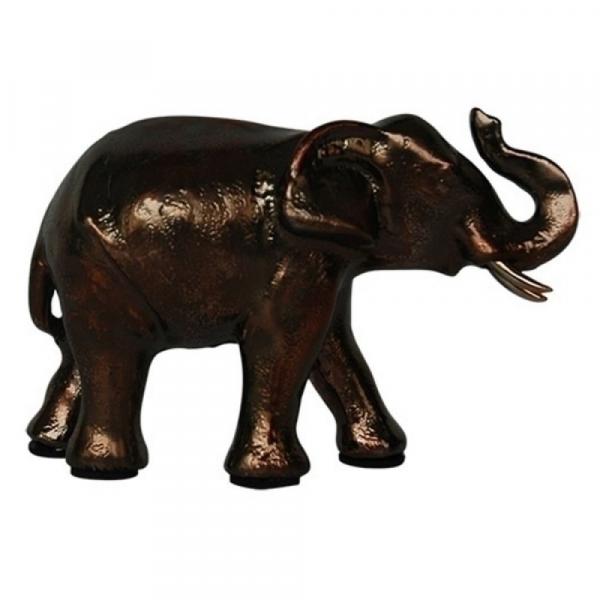 Elefante Decorativo de Resina - 13x5.5x8.5 Cm - Btc Decor