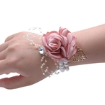 Elegante de pulso broche de flor de casamento Fontes do partido Furniture Accessories