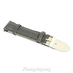 Elegante e generoso 20 milímetros Moda Multicolor Litchi Lines pulseira PU Leather Strap relógio de pulso da banda
