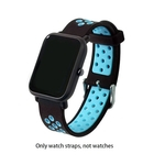 Elegante substitui??o Watch Band Para Amazfit Silicone Assista Acess¨®rios Banda