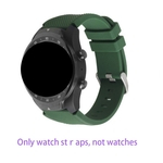 Elegante substitui??o Watch Band Para TicWatch Pro Assista Silicone Assista