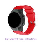 Elegante substitui??o Watch Band Para TicWatch Pro Assista Silicone Assista